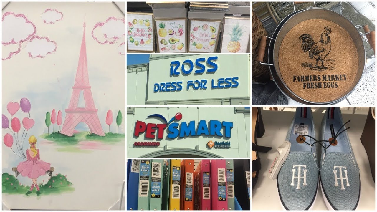 SHOP WITH ME DOLLAR TREE, PETSMART, & ROSS YouTube