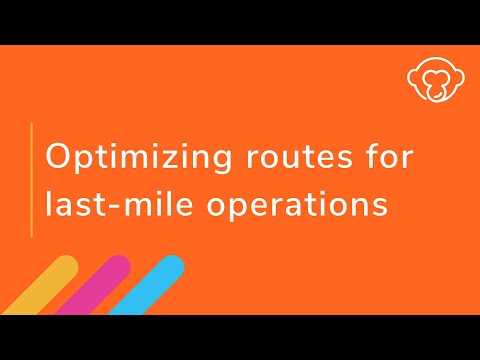 Optimizing routes for last-mile operations