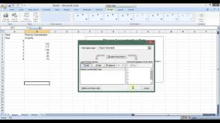 Calculation of Pharmacokinetic Parameters: Part1 screenshot 3