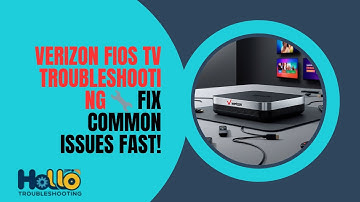 Verizon Fios TV Troubleshooting 🔧 Fix Common Issues Fast!