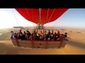Dubai Desert Sunrise Hot Air Balloon Tour with a Falcon