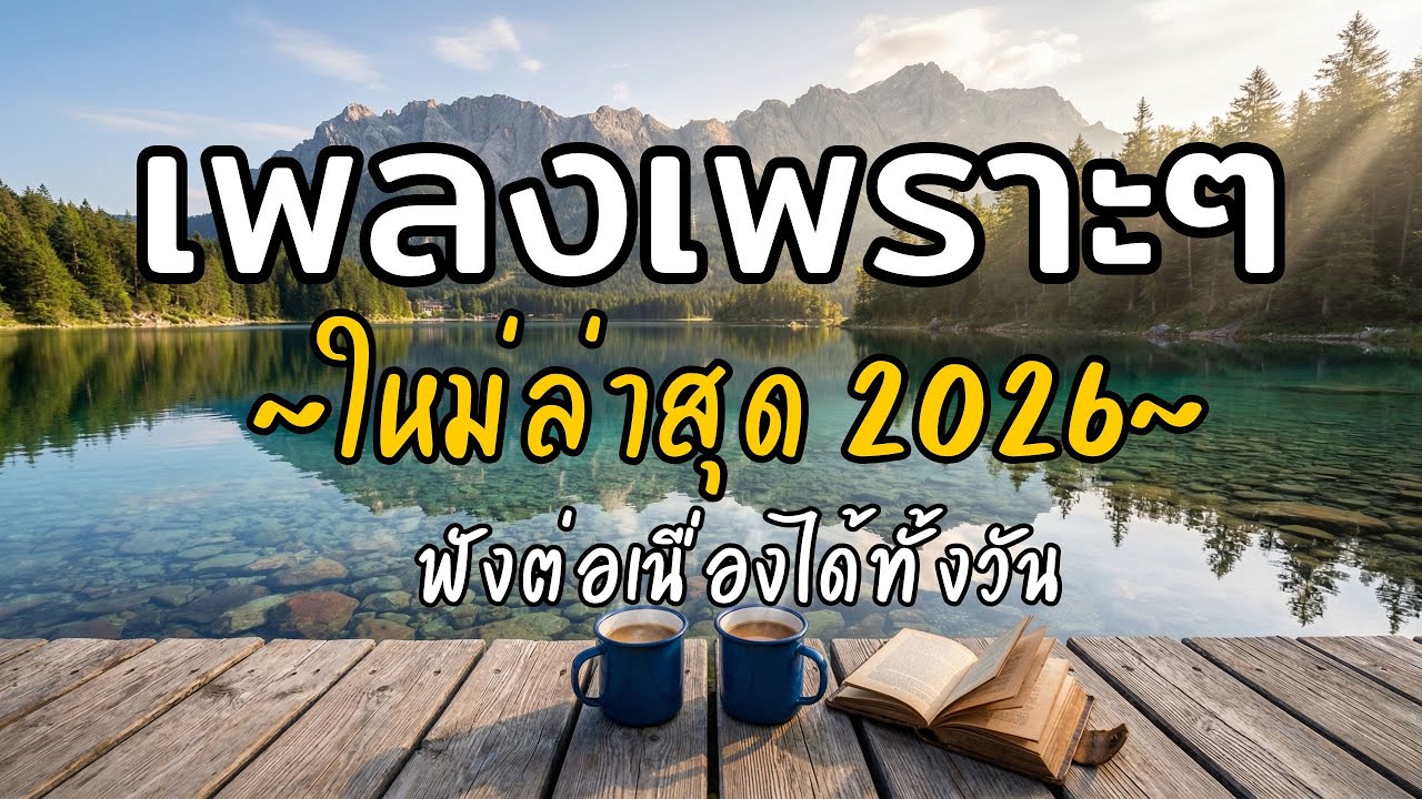 🎧 เพลงเพราะๆ ฟังสบาย Vol.26 | รวมเพลงใหม่ 2026 เพลงรัก เพลงชิล ฟังยาวต่อเนื่อง