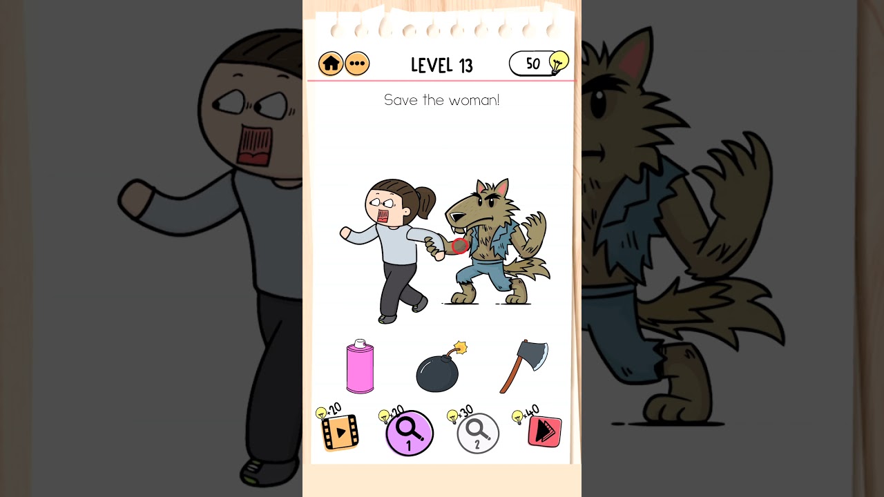 Brain Test 2: Monster Hunter Joe Level 13