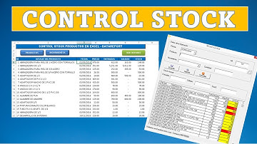 DsigExpress Control Stock de Entradas y salidas en VBA Excel y Visual Basic 6 0