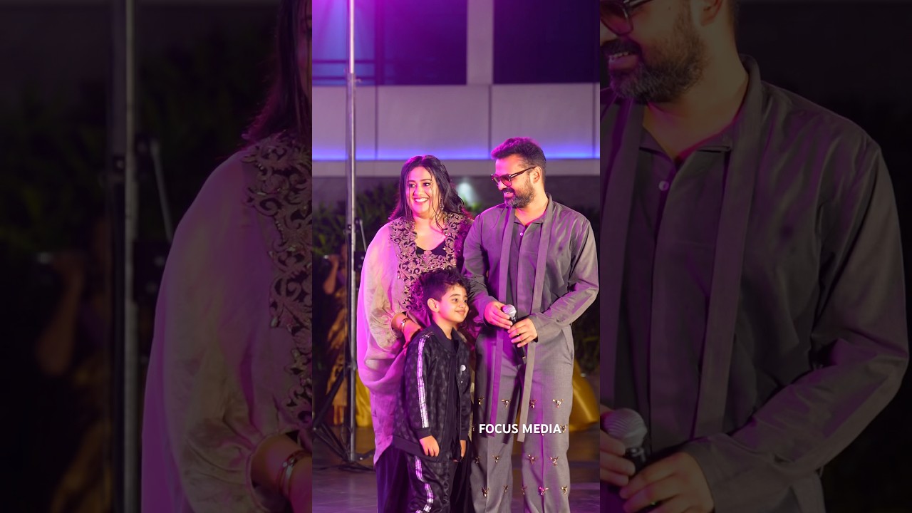 ഭാര്യയെയും മകനെയും വേദിയിലേക്ക് വിളിച്ചു ചാക്കോച്ചൻ! 🥰❤️ kunchacko boban officer on duty success