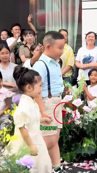 The boy did something unexpected at this critical moment.