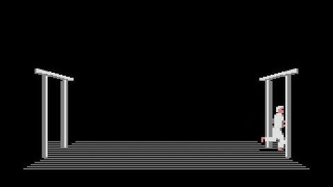 ATARI 8bit JOKE - Karateka - UPS!(18+)