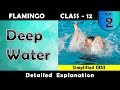 Deep Water | Part - 2  | Class 12 - Flamingo | Chapter 3 | Detailed Explanation in Hindi