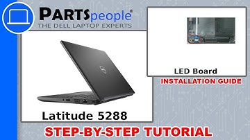 Dell Latitude 5288 (P27S001) LED Board How-To Video Tutorial