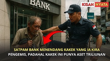 Dikira Pengemis, Kakek Ini Ditendang Satpam dari Bank di Bekasi – Ternyata Pemilik Aset Triliunan!