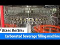 Glass Bottle Carbonated beverage filling machine