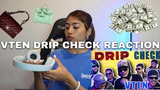 VTEN DRIP CHECK REACTION |  BREAKSTATION | REACTION VIDEO | NEPALI HIPHOP