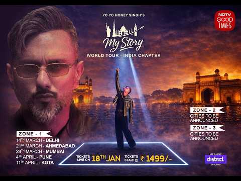 Yo Yo Honey Singh 'MY STORY' India Tour | Official Promo