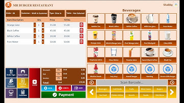 Restaurant POS Management System In Microsoft Access With Full Source Code