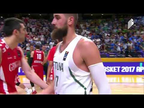 EuroBasket2017 - Georgia Vs Lithuania Last Seconds - საქართველო Vs ლიტვა ბოლო წამები.