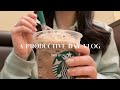 【vlog】早起きから始まるOLの休日密着vlog | 勉強・スタバ・GU・無印良品