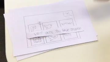 HCI - Paper Prototype