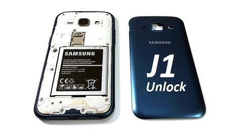 How To Unlock SAMSUNG Galaxy J1 and J1 4G by Unlock Code