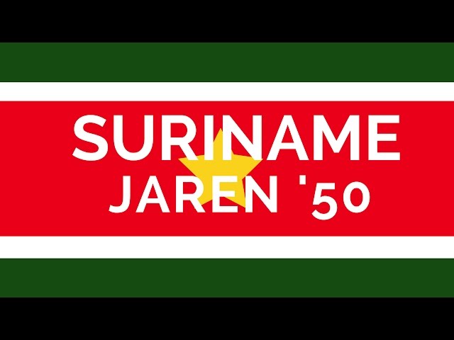 Suriname in foto's - jaren vijftig (2/2)