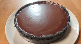 オレオ生チョコタルトの作り方 How to make oreo chocolate tarte
