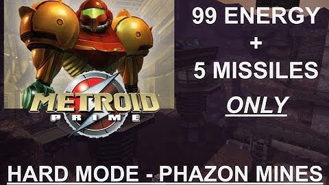 Metroid Prime No Expansions - Phazon Mines (Hard Mode)