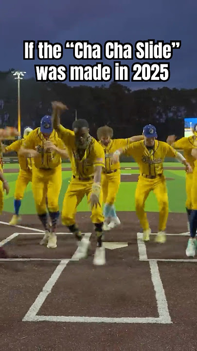 If the Cha Cha Slide was invented in 2025 #shortsfeed#dancetrend#dance#baseball