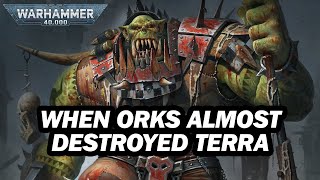 The Greatest Ork Waaagh To Fight The Imperium Warhammer 40K Lore