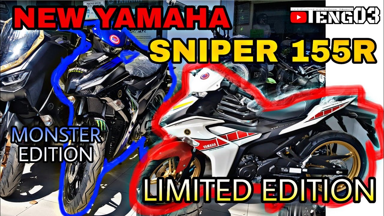 YAMAHA SNIPER 155R || MONSTER EDITION || LIMITED EDITION - YouTube
