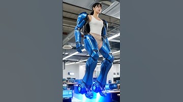 The prototype humanoid suit is amazing#robotics #robot #robotsuit #humanoidsuit