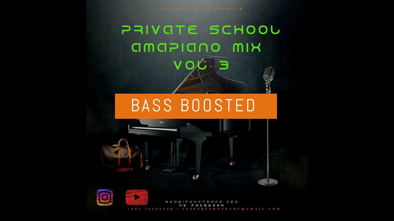 Private School Amapiano Bass Boosted Mix Vol 3 YouTube Music