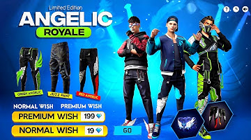 Angelic Pant Return (Confirm Date)🤯💥, Black Juzz Pant Event | Next Emote Royale FF | Ff New Event