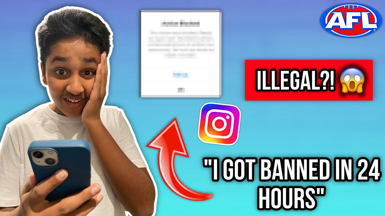 I Tried To Get BANNED By Every AFL Team On Instagram In 24 Hours… 
