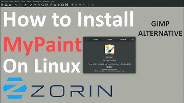 How to Install MyPaint on Zorin OS Linux 2022 | GIMP - Photoshop Alternative