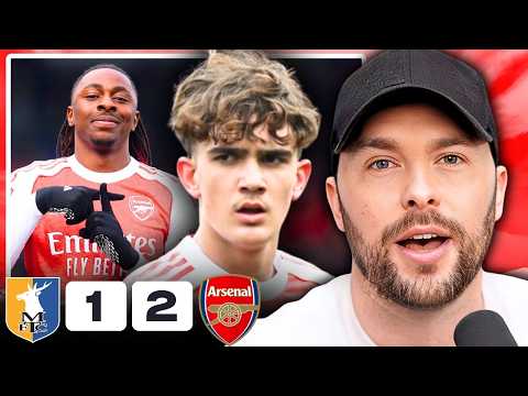 Dowman is SPECIAL! Arsenal QUAD DREAM ON! Mansfield Town 1-2 Arsenal Highlights