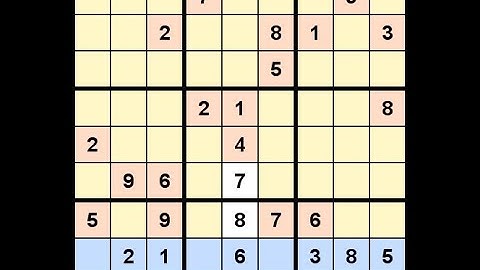 How to Solve New York Times Sudoku Hard April 22, 2022