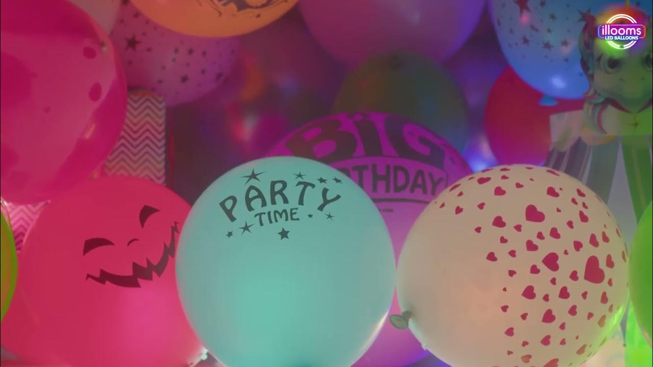 illooms LED balloon YouTube