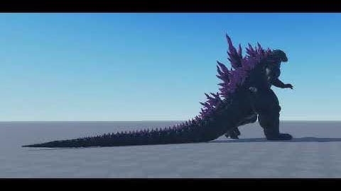 Is this a walking animation for Godzilla 2000?(Scrapped animation)| Project Kaiju