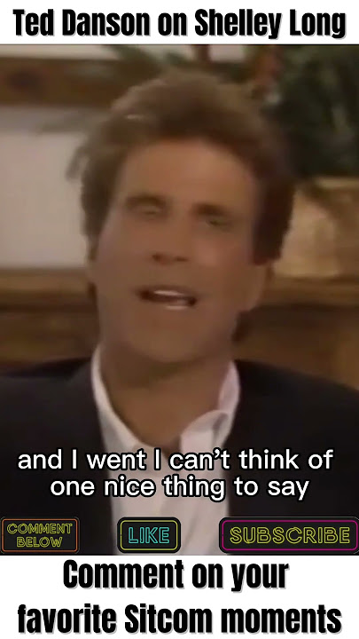 Interview | Ted Danson on Shelley Long (1989) 😲 #shorts #youtubeshorts