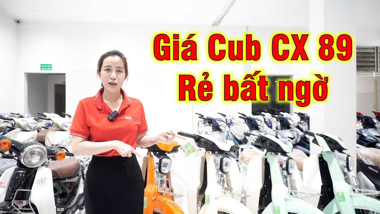 Cub CX89 50CC cực đẹp cực rẻ | Review báo giá Cub CX89 50CC cuối tháng ...