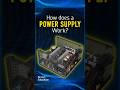 How do Power Supplies Work? #pcbuild #powersupply #gamingpc thumbnail