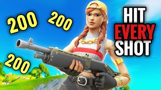 How to Improve Your SHOTGUN Aim in Fortnite Season 4! (hit every shot)