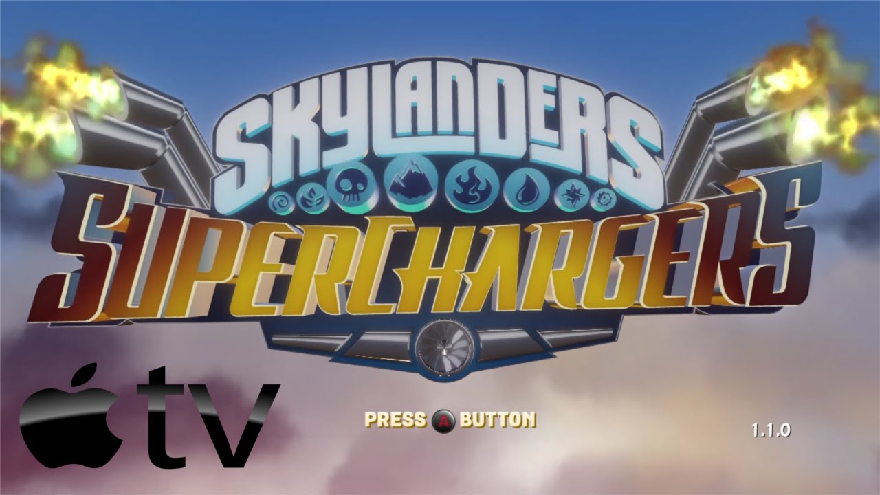 Skylanders Superchargers (by Activision) Apple TV HD Gameplay