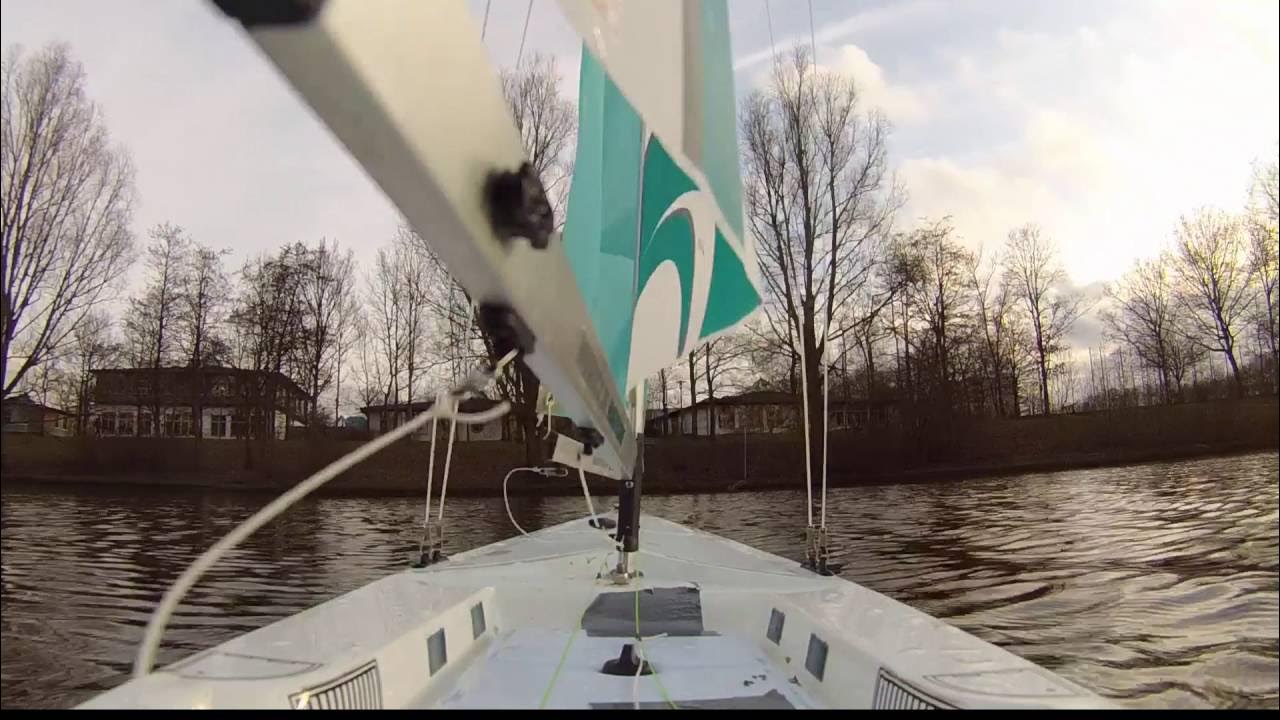 Segeltörn auf dem Heidenberger Teich Teil. 2 / Kiel Mettenhof YouTube
