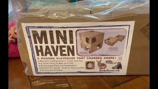 Binkybunnys Mini Maze Haven Unboxing & Embly - With Bunny Cameo - Gemelle Channel