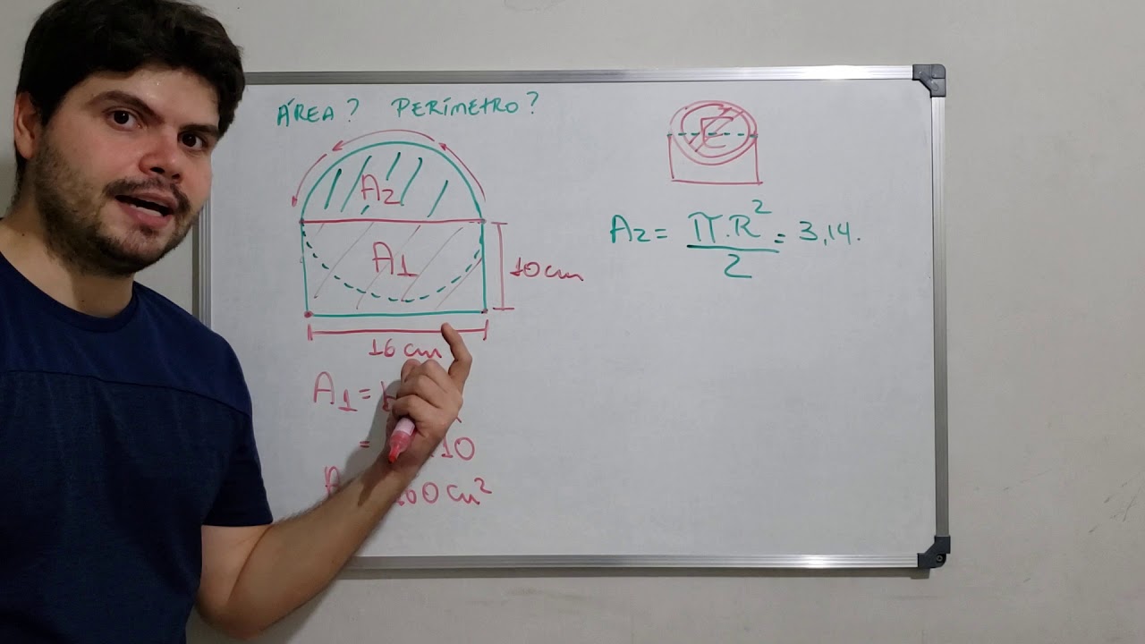 Em Uma Aula De Geometria Caio Realizou