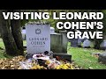 Visiting Leonard Cohen's Grave in Montreal
