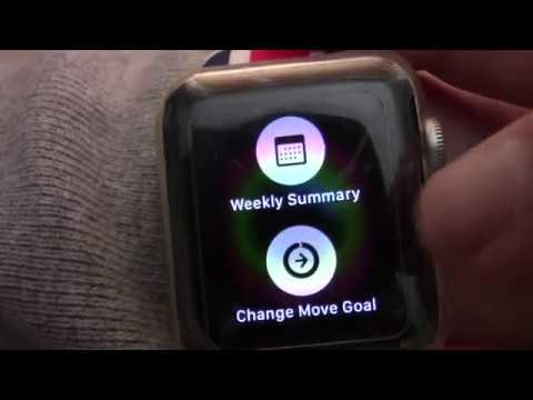 apple watch weekly summary