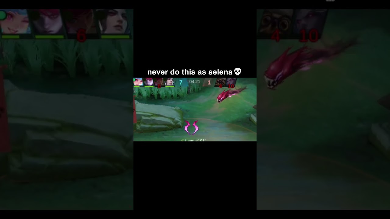 never do this as selena #mlbb #mobilelegends