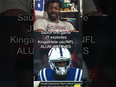 Sauce First Game Back! Colts Future CHAMPS 👀 | Overseas KingAthlete Reaction