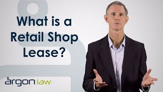 What is a Retail Shop Lease? | Legal Advice from a Sunshine Coast Lawyer